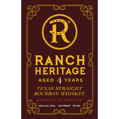 Ranch Heritage Bonded Strength Texas Straight Bourbon - Goro's Liquor