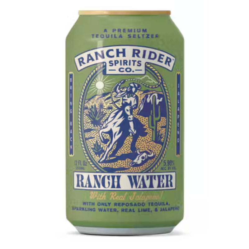 Ranch Rider Jalapeño Ranch Water 4PK - Goro&