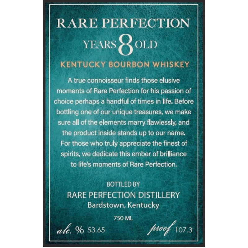 Rare Perfection 8 Year Old Kentucky Straight Bourbon - Goro&