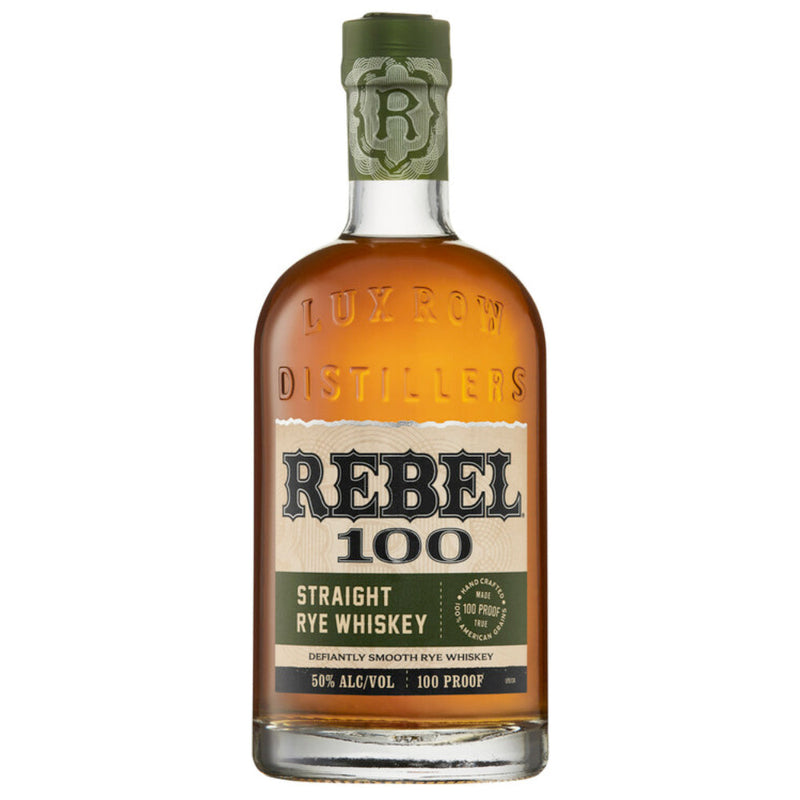 Rebel 100 Straight Rye Whiskey - Goro&