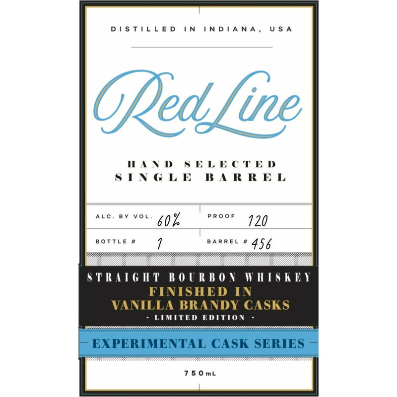 Red Line Experimental Cask Bourbon Finished in Vanilla Brandy Casks - Goro&