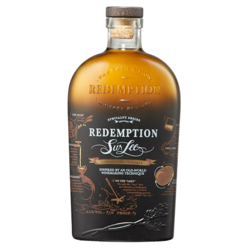 Redemption Sur Lee Straight Rye Whiskey - Goro&