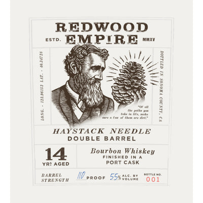 Redwood Empire Haystack Needle 14 Year Old Bourbon Finished in a Port Cask - Goro's Liquor