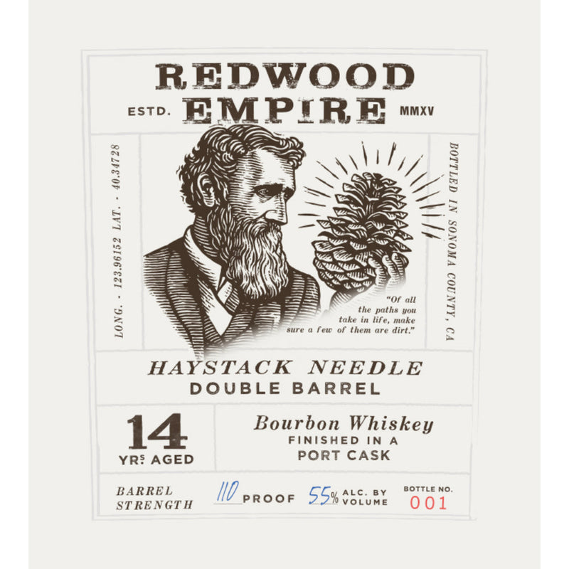 Redwood Empire Haystack Needle 14 Year Old Bourbon Finished in a Port Cask - Goro&