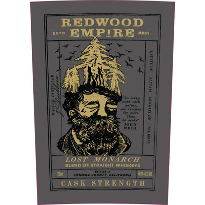 Redwood Empire Lost Monarch Cask Strength Blended Whiskey - Goro's Liquor