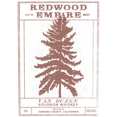 Redwood Empire Van Duzen Bourbon - Goro's Liquor