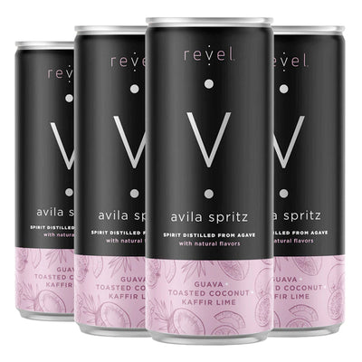 Revel Avila Spritz - Guava + Toasted Coconut + Kaffir Lime 12PK - Goro's Liquor