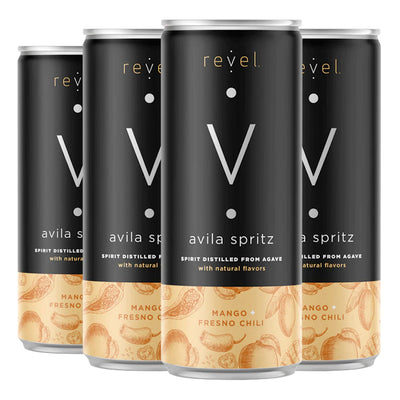 Revel Avila Spritz - Mango + Fresno Chili 12PK - Goro's Liquor