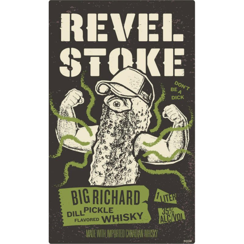 Revel Stoke Big Richard Dill Pickle Whisky - Goro&