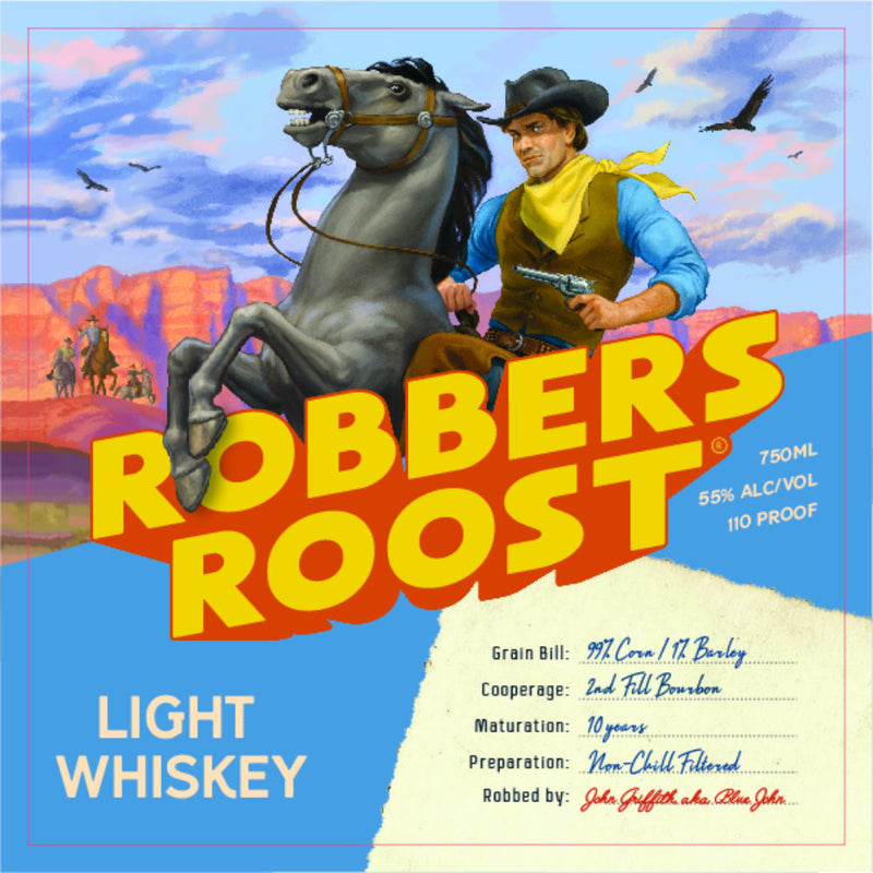 Robbers Roost 10 Year Old Light Whiskey - Goro&