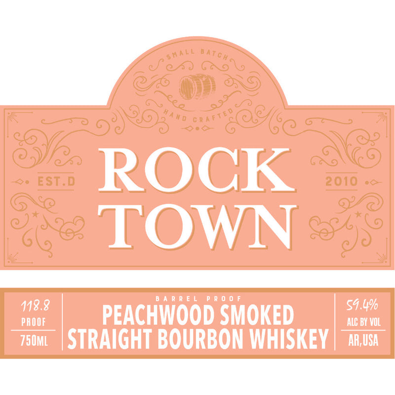 Rock Town Peachwood Smoked Bourbon - Goro&