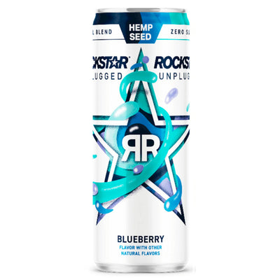 Rockstar Unplugged Blueberry Energy Drink - Goro's Liquor