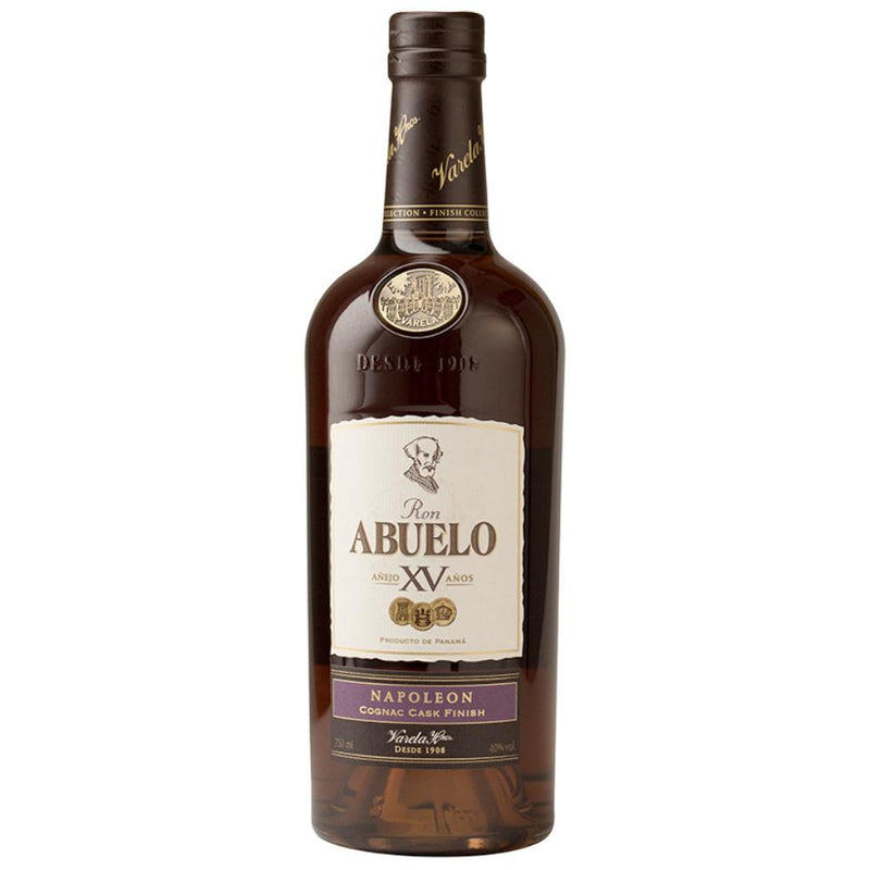 Ron Abuelo XV Añejo Napoleon Cognac Cask Finish - Goro&