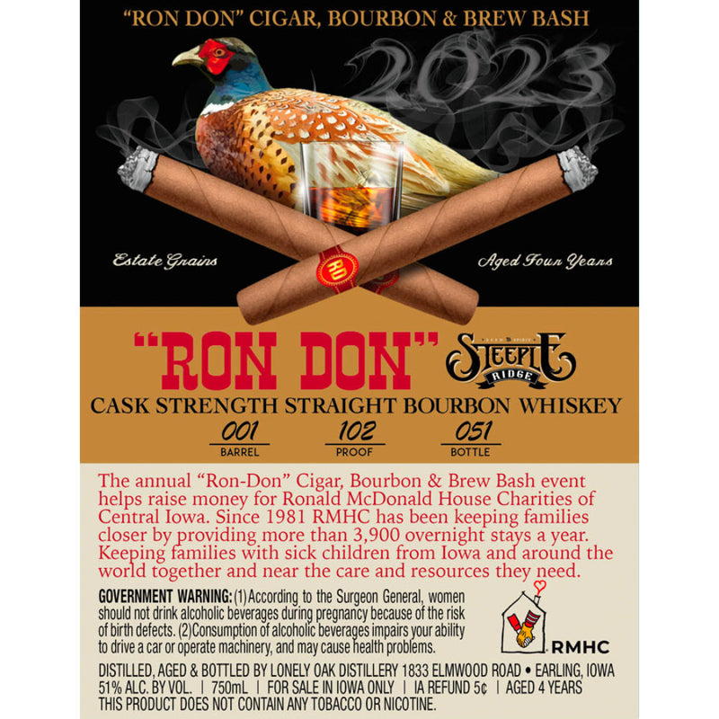 Ron Don Cask Strength Straight Bourbon 2023 - Goro&