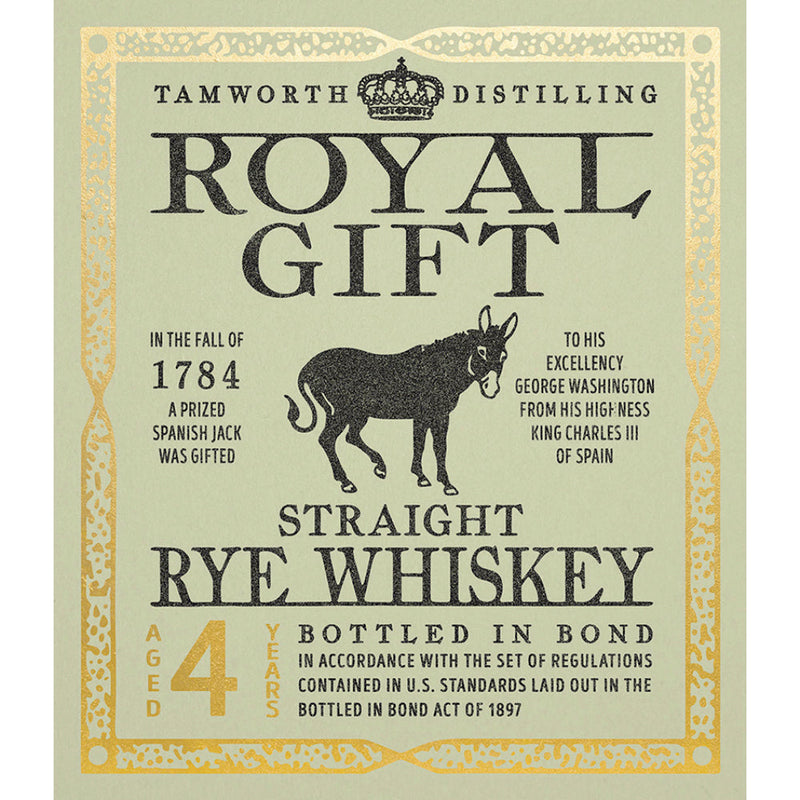 Royal Gift Bottled In Bond Straight Rye - Goro&