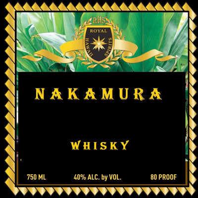 Royal Hawaii Nakamura Whisky - Goro's Liquor