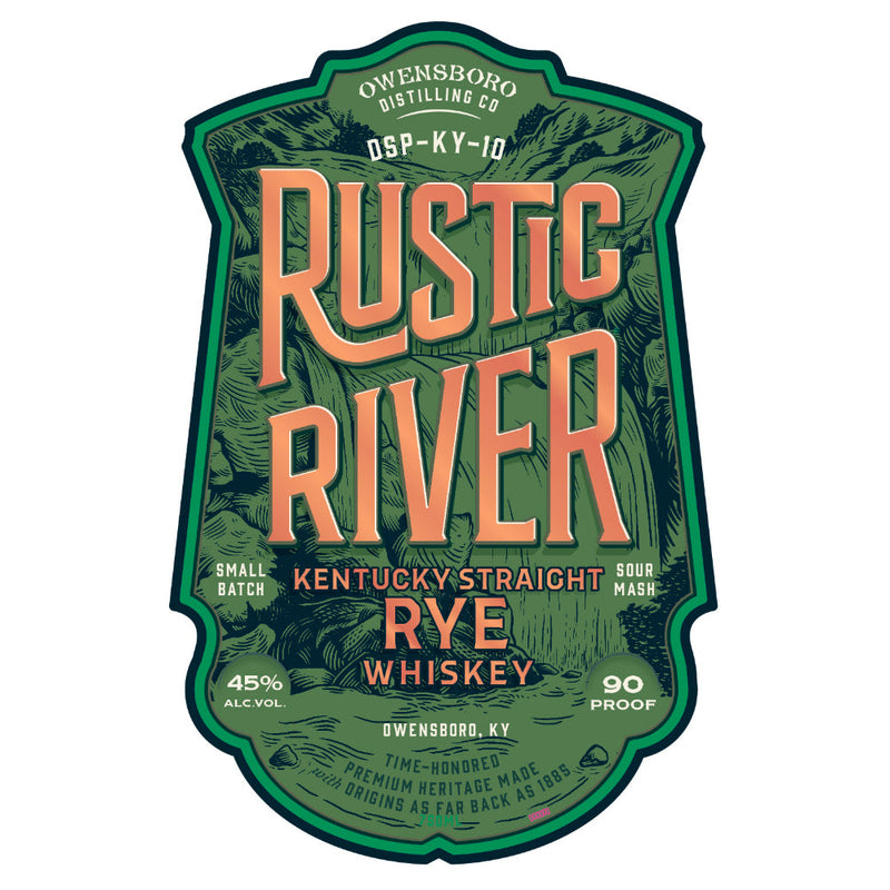 Rustic River Kentucky Straight Rye Whiskey - Goro&