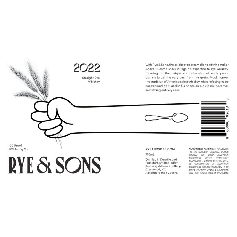 Rye & Sons Straight Rye 2022 - Goro&