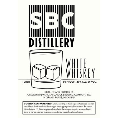 SBC Distillery White Whiskey - Goro's Liquor