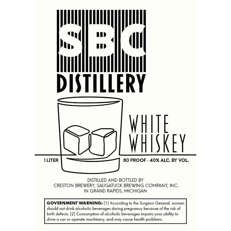 SBC Distillery White Whiskey - Goro&