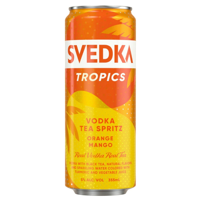 SVEDKA Tropics Orange Mango Vodka Tea Spritz - Goro&