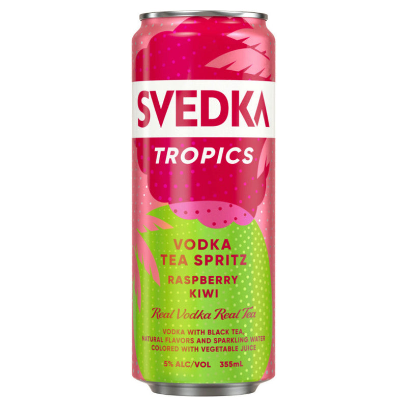 SVEDKA Tropics Raspberry Kiwi Vodka Tea Spritz - Goro&