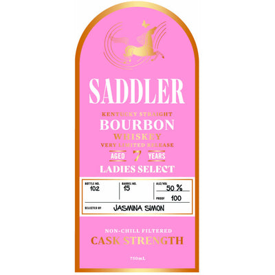 Saddler 7 Year Old Ladies Select Kentucky Straight Bourbon - Goro's Liquor