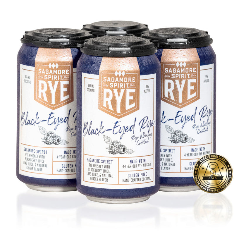 Sagamore Spirit Black-Eyed Rye Cocktail 4PK - Goro&