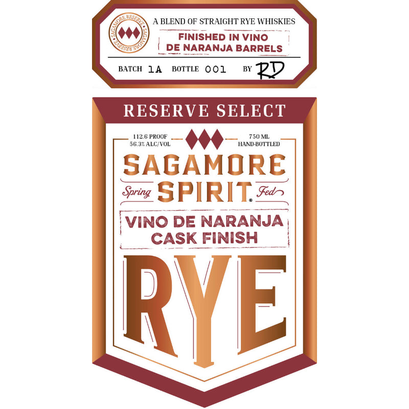 Sagamore Spirit Reserve Select Vino de Naranja Cask Finish Rye - Goro&