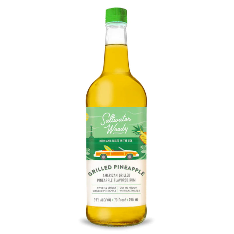 Saltwater Woody Grilled Pineapple Flavored Rum 1L - Goro&