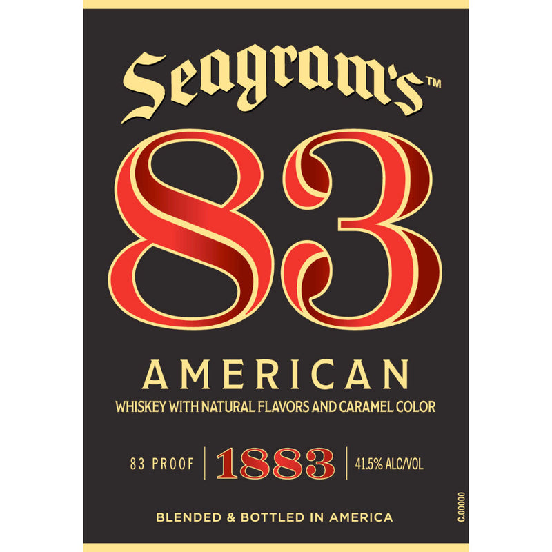 Seagram’s 83 American Whiskey - Goro&