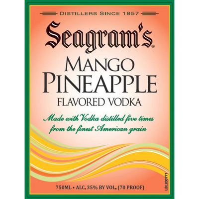 Seagram's Mango Pineapple Vodka - Goro's Liquor