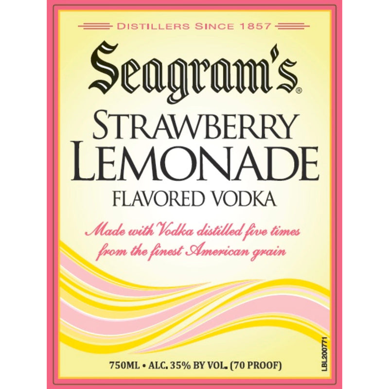 Seagram’s Strawberry Lemonade Vodka - Goro&