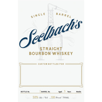Seelbach’s Single Barrel Straight Bourbon - Goro's Liquor