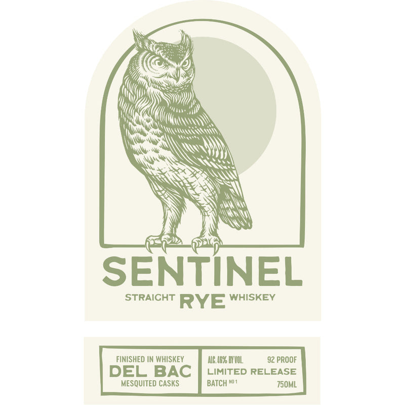 Sentinel Rye Finished in Whiskey Del Bac Mesquited Casks - Goro&