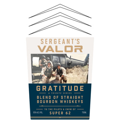 Sergeant’s Valor Gratitude Super 62 Bourbon - Goro's Liquor