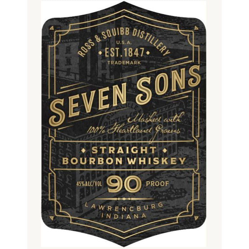 Seven Sons Straight Bourbon Whiskey - Goro&
