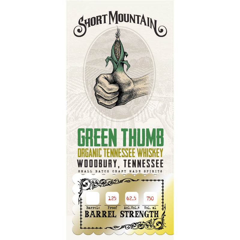 Short Mountain Green Thumb Organic Tennessee Whiskey - Goro&