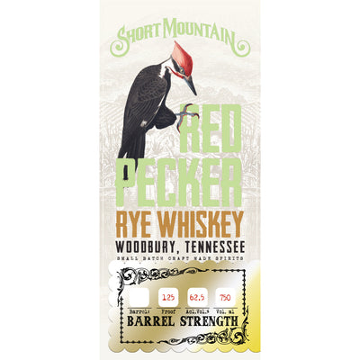 Short Mountain Red Pecker Rye Whiskey - Goro's Liquor