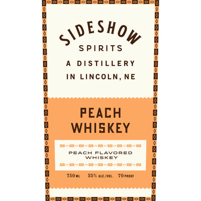 Sideshow Spirits Peach Whiskey - Goro's Liquor