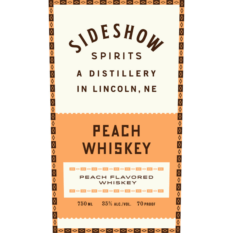 Sideshow Spirits Peach Whiskey - Goro&