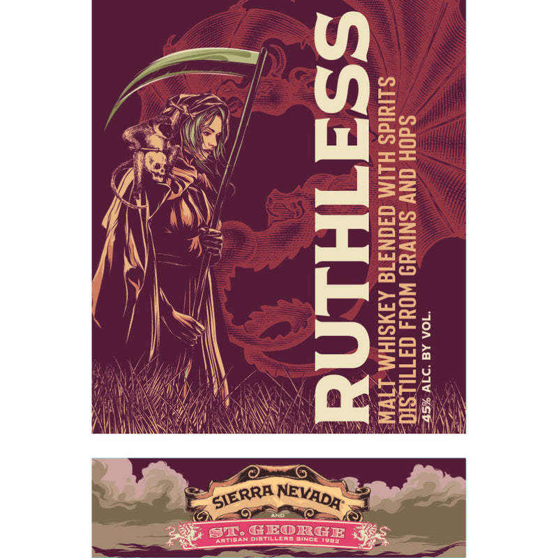 Sierra Nevada and St. George Ruthless Malt Whiskey - Goro&