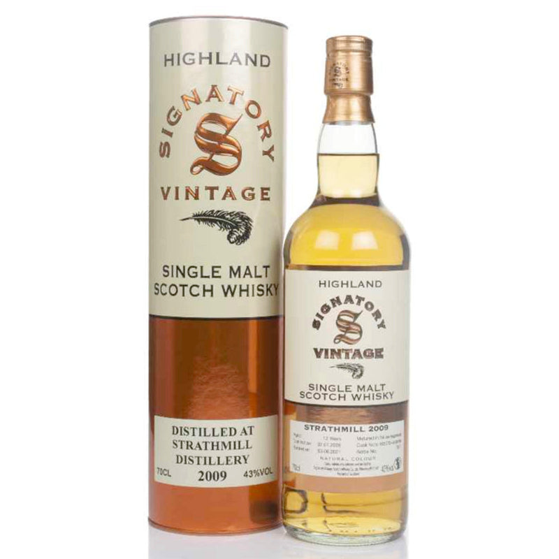 Signatory 12 Year Old Strathmill Single Malt Scotch 2009 - Goro&