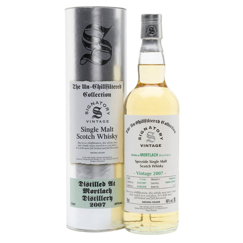 Signatory 13 Year Old Mortlach Single Malt Scotch 2008 - Goro&