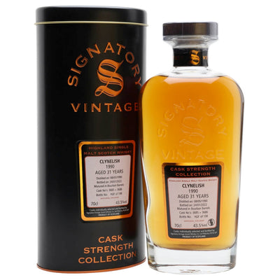 Signatory Cask Strength Collection Clynelish 31 Year Old 1990 - Goro's Liquor