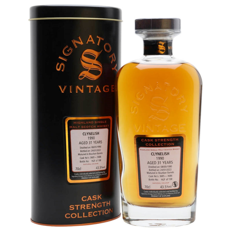 Signatory Cask Strength Collection Clynelish 31 Year Old 1990 - Goro&