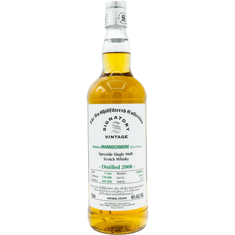 Signatory The Un-Chillfiltered Collection 11 Year Old Mannochmore 2008 - Goro&