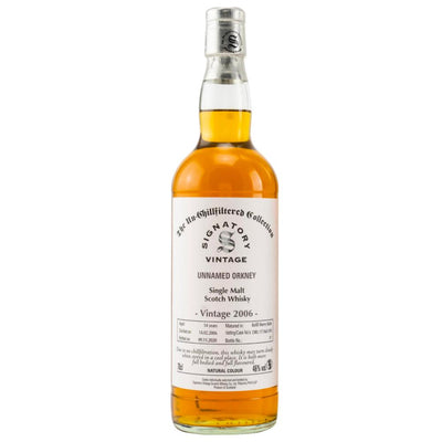 Signatory The Un-Chillfiltered Collection 14 Year Old Unnamed Orkney 2006 - Goro's Liquor