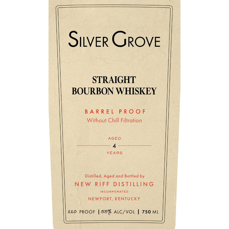 Silver Grove Barrel Proof Straight Bourbon - Goro&