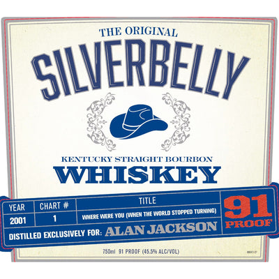 Silverbelly Bourbon By Alan Jackson - Where Were You (When The World Stopped Turning) Year 2002 - Goro's Liquor